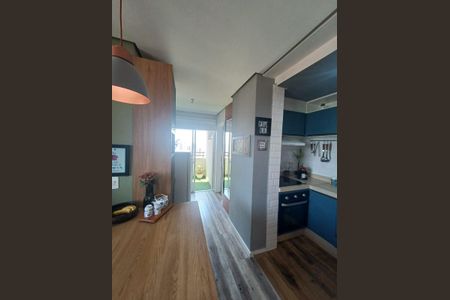 Sala de apartamento à venda com 1 quarto, 44m² em Centro, Santo André
