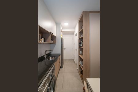 Studio à venda com 27m², 1 quarto e sem vagaCozinha