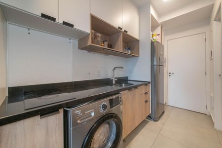 Studio à venda com 27m², 1 quarto e sem vagaCozinha