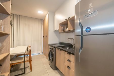 Studio à venda com 27m², 1 quarto e sem vagaCozinha