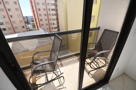 Sala - Sacada de apartamento à venda com 1 quarto, 50m² em Ponte Preta, Campinas