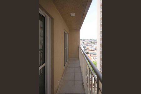 Varanda da Suíte de apartamento para alugar com 1 quarto, 29m² em Vila Ema, São Paulo