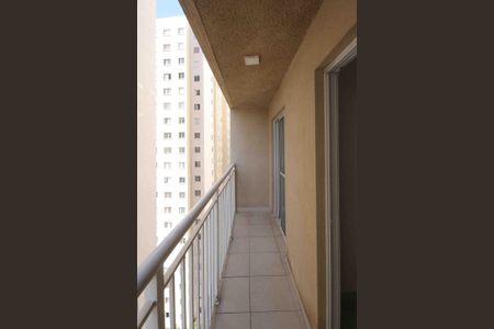 Varanda da Suíte de apartamento para alugar com 1 quarto, 29m² em Vila Ema, São Paulo