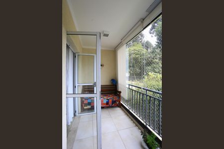 varanda de apartamento para alugar com 3 quartos, 80m² em Chácara Agrindus, Taboão da Serra