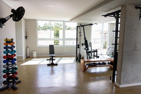 Apartamento à venda com 55m², 2 quartos e 1 vaga Apartamento à venda com 55m², 2 quartos e 1 vagaÁrea comum - Academia