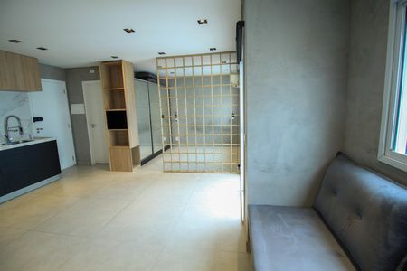 Sala de apartamento para alugar com 1 quarto, 38m² em Jardim Analia Franco, São Paulo