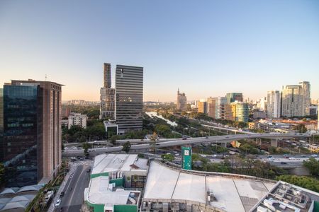 Vista da Varanda de apartamento para alugar com 1 quarto, 35m² em Pinheiros, São Paulo