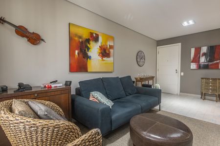 Sala de apartamento à venda com 1 quarto, 43m² em Indianópolis, São Paulo