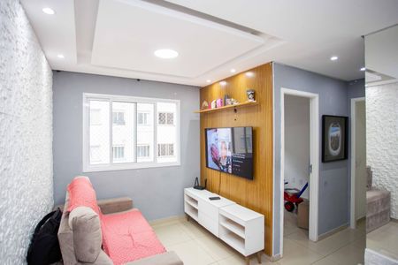 Sala de apartamento à venda com 2 quartos, 46m² em Campanário, Diadema