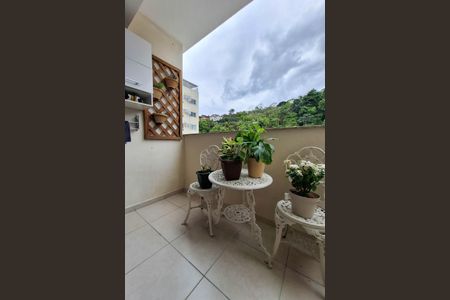 Varanda da Sala de apartamento para alugar com 2 quartos, 70m² em Badu, Niterói