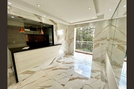 Sala de apartamento para alugar com 2 quartos, 58m² em Jardim Flor da Montanha, Guarulhos