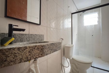 Banheiro de apartamento para alugar com 1 quarto, 30m² em Jardim Vila Galvao, Guarulhos