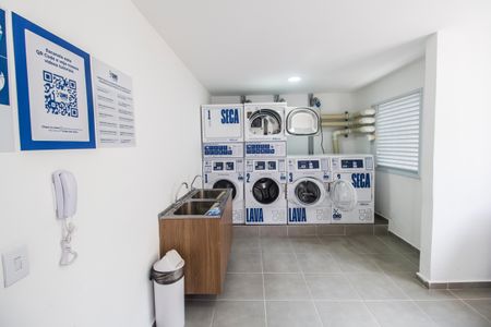 Apartamento para alugar com 40m², 2 quartos e 1 vaga Apartamento para alugar com 40m², 2 quartos e 1 vagaLavanderia