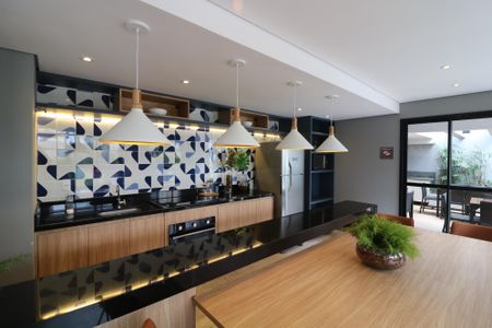 Apartamento para alugar com 52m², 2 quartos e 1 vagaÁrea gourmet