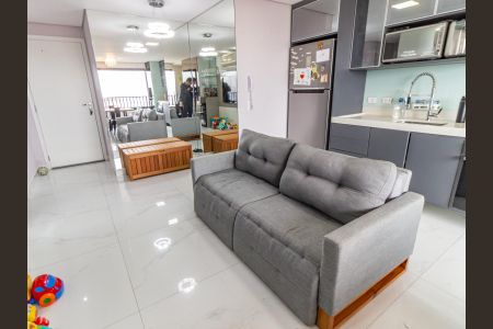 Sala de apartamento à venda com 2 quartos, 57m² em Brás, São Paulo