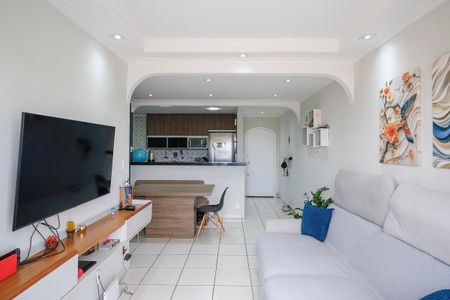 Sala de apartamento à venda com 3 quartos, 75m² em Rudge Ramos, São Bernardo do Campo