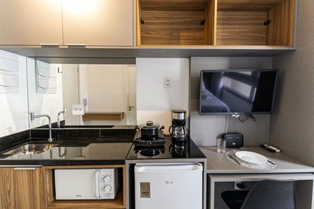 Apartamento para alugar com 18m², 1 quarto e sem vagaCozinha 