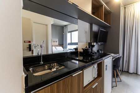 Apartamento para alugar com 18m², 1 quarto e sem vagaCozinha 