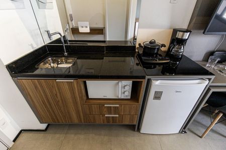 Apartamento para alugar com 18m², 1 quarto e sem vagaCozinha 