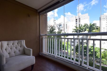Varanda de apartamento à venda com 2 quartos, 93m² em Vila Andrade, São Paulo