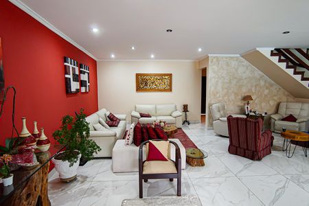 sala de casa de condomínio à venda com 6 quartos, 520m² em Anil, Rio de Janeiro