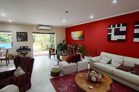 sala de casa de condomínio à venda com 6 quartos, 520m² em Anil, Rio de Janeiro