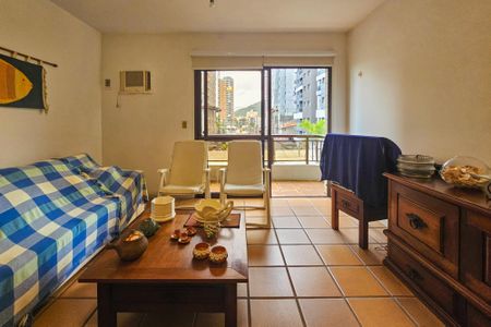 Sala de apartamento para alugar com 3 quartos, 120m² em Balneario Cidade Atlantica, Guarujá