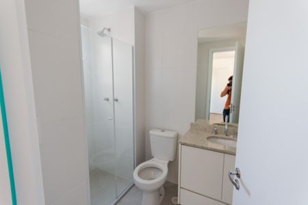 Apartamento à venda com 65m², 2 quartos e 2 vagasBanheiro da Suíte 