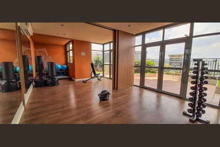 Apartamento para alugar com 38m², 1 quarto e 1 vaga Apartamento para alugar com 38m², 1 quarto e 1 vagaÁrea comum - Academia