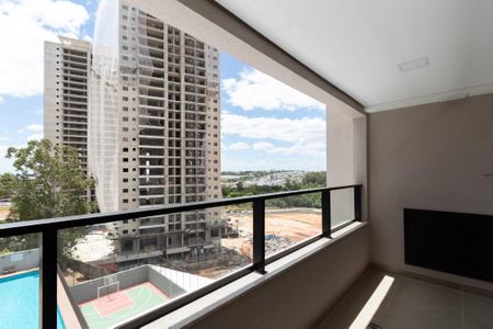 Varanda  de apartamento para alugar com 1 quarto, 49m² em Além Ponte, Sorocaba
