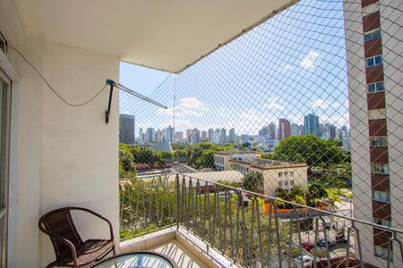Varanda da sala de apartamento à venda com 3 quartos, 189m² em Centro, Santo André