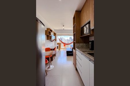 Studio para alugar com 27m², 1 quarto e sem vaga Studio para alugar com 27m², 1 quarto e sem vagaCozinha