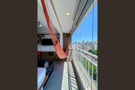 Studio para alugar com 27m², 1 quarto e sem vaga Studio para alugar com 27m², 1 quarto e sem vagaVaranda do Studio