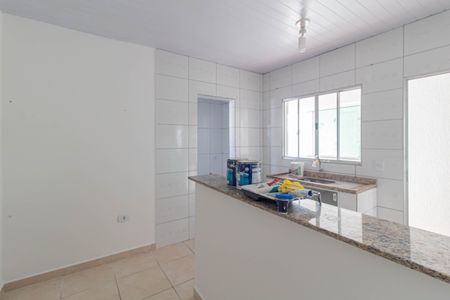 Sala/Cozinha de casa para alugar com 1 quarto, 42m² em Vila Euthalia, São Paulo