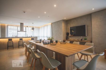 Apartamento à venda com 34m², 1 quarto e 1 vaga Apartamento à venda com 34m², 1 quarto e 1 vagaÁrea comum - Salão de festas