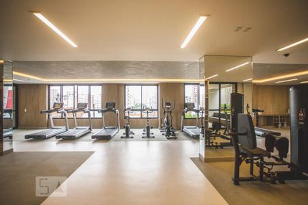 Apartamento à venda com 34m², 1 quarto e 1 vaga Apartamento à venda com 34m², 1 quarto e 1 vagaÁrea comum - Academia