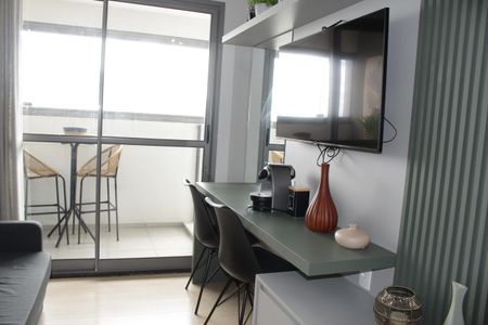 sala  de apartamento para alugar com 1 quarto, 35m² em Consolação, São Paulo