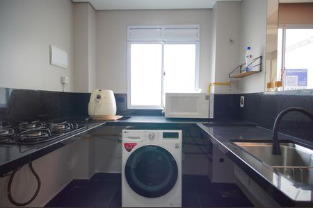 Apartamento para alugar com 35m², 2 quartos e 1 vagaCozinha e Área de Serviço