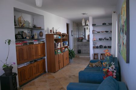 Sala da Cobertura de apartamento à venda com 3 quartos, 170m² em São Lucas, Belo Horizonte