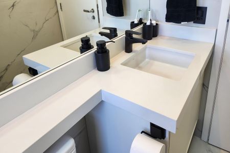 Apartamento à venda com 116m², 3 quartos e 2 vagasBanheiro da Suíte 3