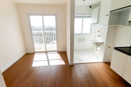 Sala de apartamento para alugar com 2 quartos, 37m² em Paraíso do Morumbi, São Paulo