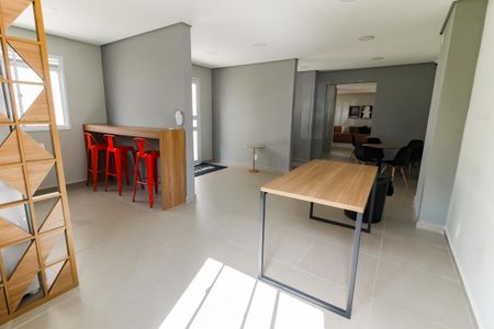 Apartamento para alugar com 37m², 2 quartos e 1 vaga Apartamento para alugar com 37m², 2 quartos e 1 vagaÁrea comum - Salão de festas