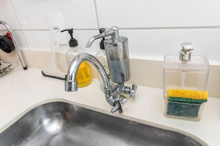 Apartamento à venda com 50m², 2 quartos e 1 vagaCozinha - Torneira