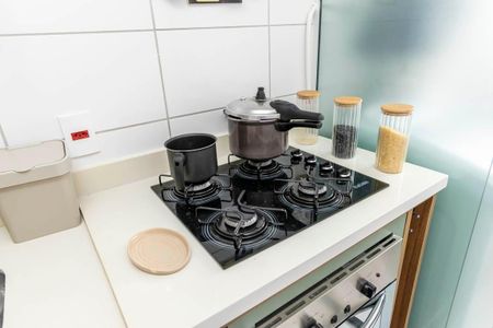 Apartamento à venda com 50m², 2 quartos e 1 vagaCozinha - Cooktop