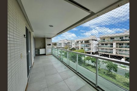 Varanda de apartamento à venda com 3 quartos, 108m² em Recreio dos Bandeirantes, Rio de Janeiro