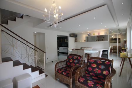 Sala de casa de condomínio à venda com 4 quartos, 166m² em Freguesia (jacarepaguá), Rio de Janeiro