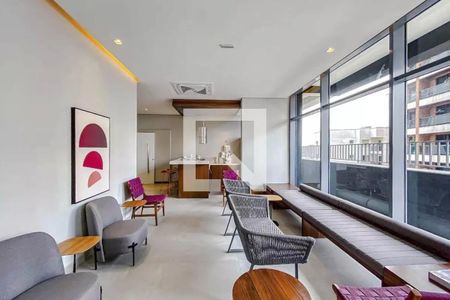 Studio para alugar com 26m², 1 quarto e sem vagaEspaço gourmet