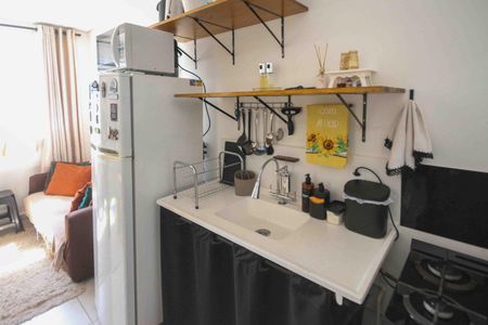 Apartamento à venda com 32m², 2 quartos e sem vagaCozinha e Área de Serviço