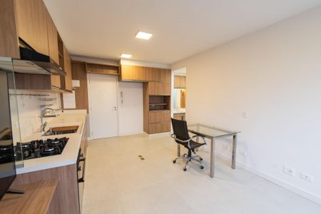 Sala/cozinha de apartamento para alugar com 1 quarto, 38m² em Vila Mariana, São Paulo
