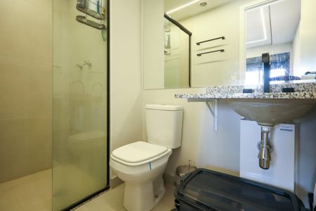 Apartamento à venda com 38m², 1 quarto e 1 vaga Apartamento à venda com 38m², 1 quarto e 1 vagaBanheiro da Suíte